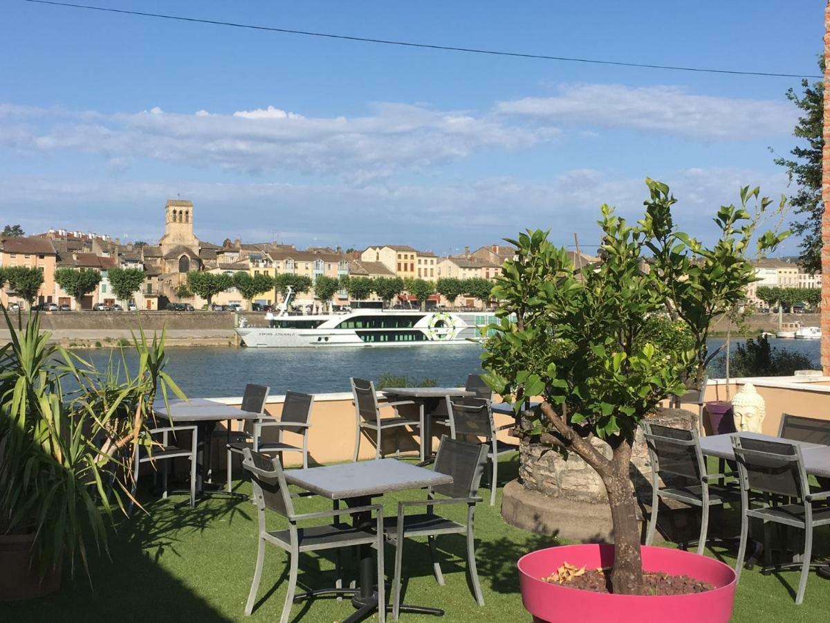 Les jardins de la Saône Hotel Tournus Exterior foto